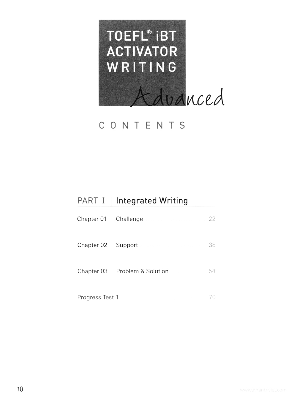 toefl ibt activator writing advanced (kèm cd) - Ảnh 3