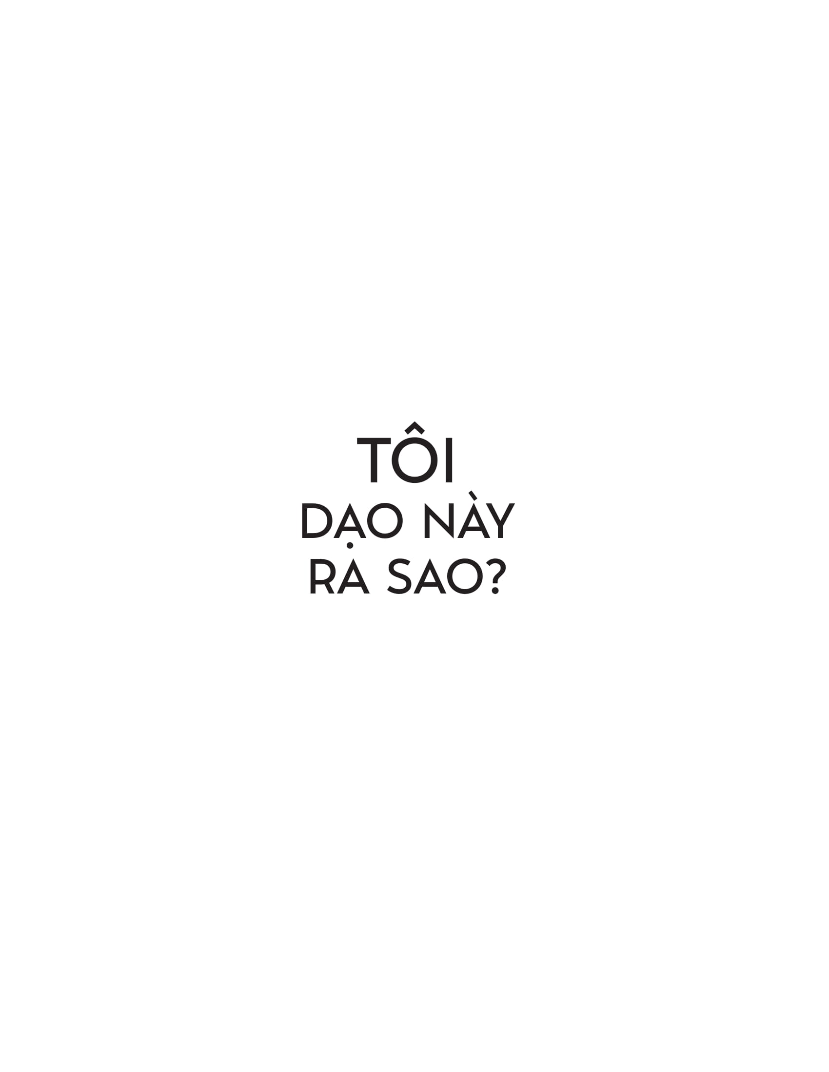 Tôi Dạo Này Ra Sao? - 40 Cuộc Hội Thoại Cần Có Với Chính Mình - Ảnh 2