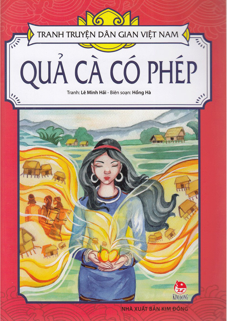 tranh truyện dân gian việt nam - quả cà có phép (tái bản 2019) - Ảnh 2