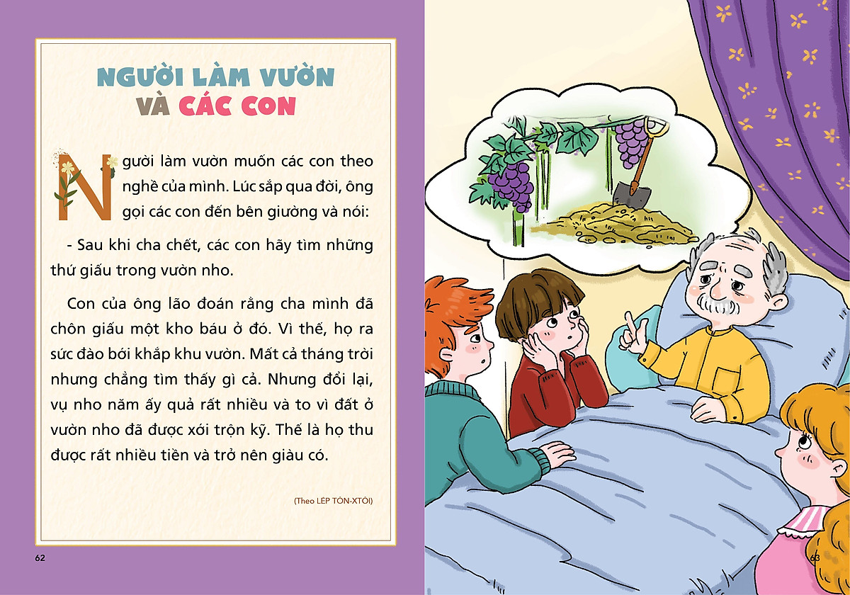 Truyện Ngụ Ngôn Cho Bé Tập Đọc (Tái Bản 2022) - Ảnh 4