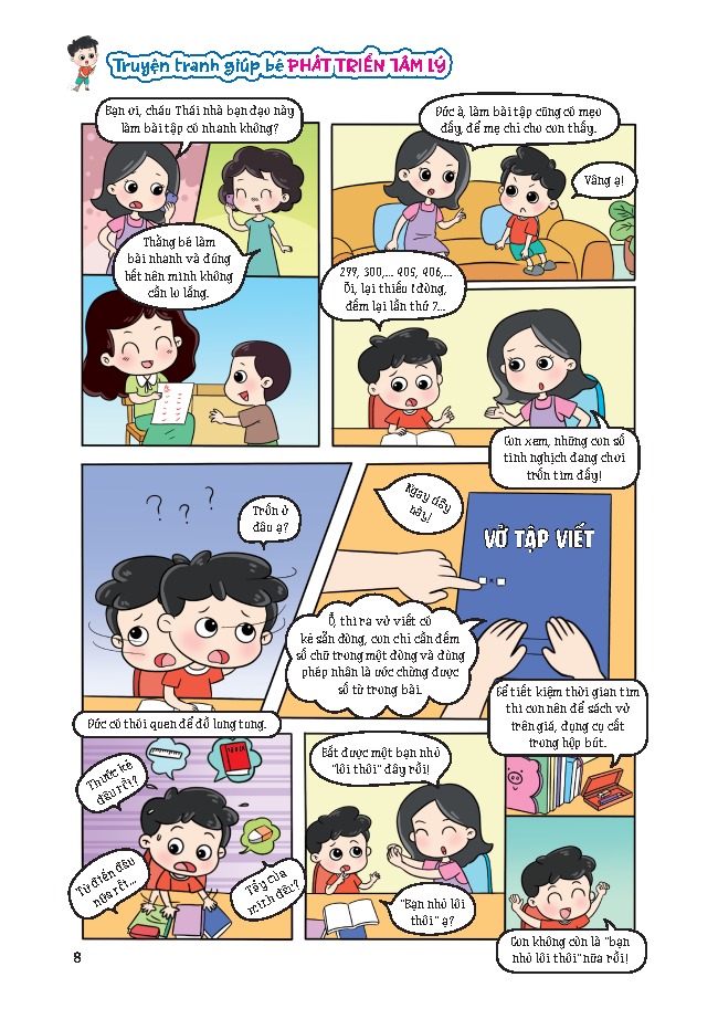Truyện Tranh Giúp Bé Phát Triển Tâm Lý (6-12 Tuổi) - Ảnh 8