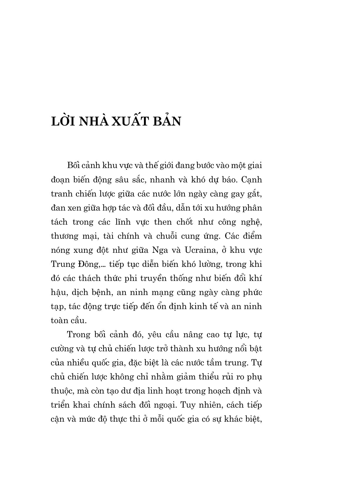 Tự Chủ Chiến Lược - An Ninh Và Phát Triển Trong Kỷ Nguyên Mới - Ảnh 6