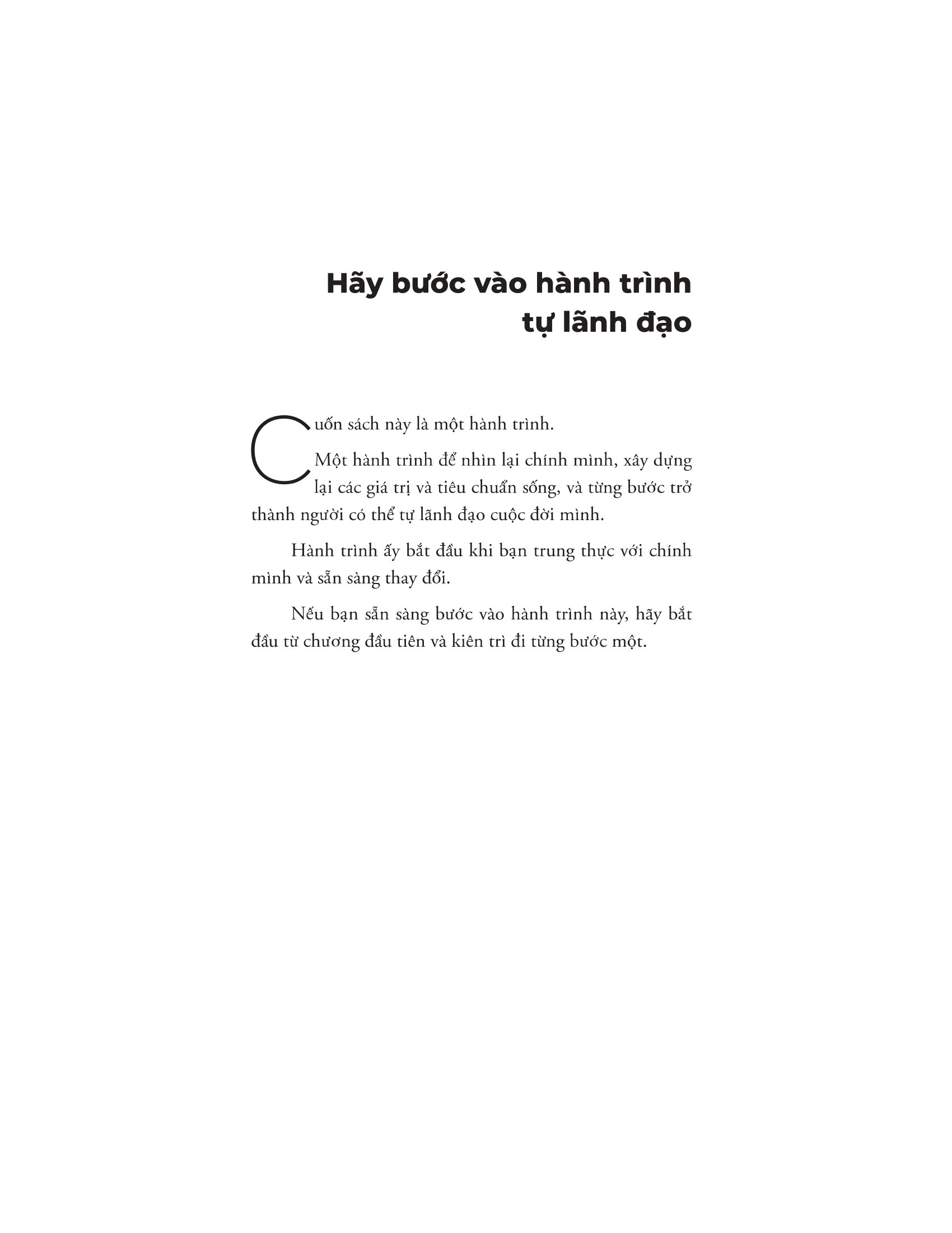 Tự Lãnh Đạo - Làm Chủ Bản Thân-Tạo Giá Trị-Xây Dựng Cuộc Đời Bền Vững - Ảnh 19