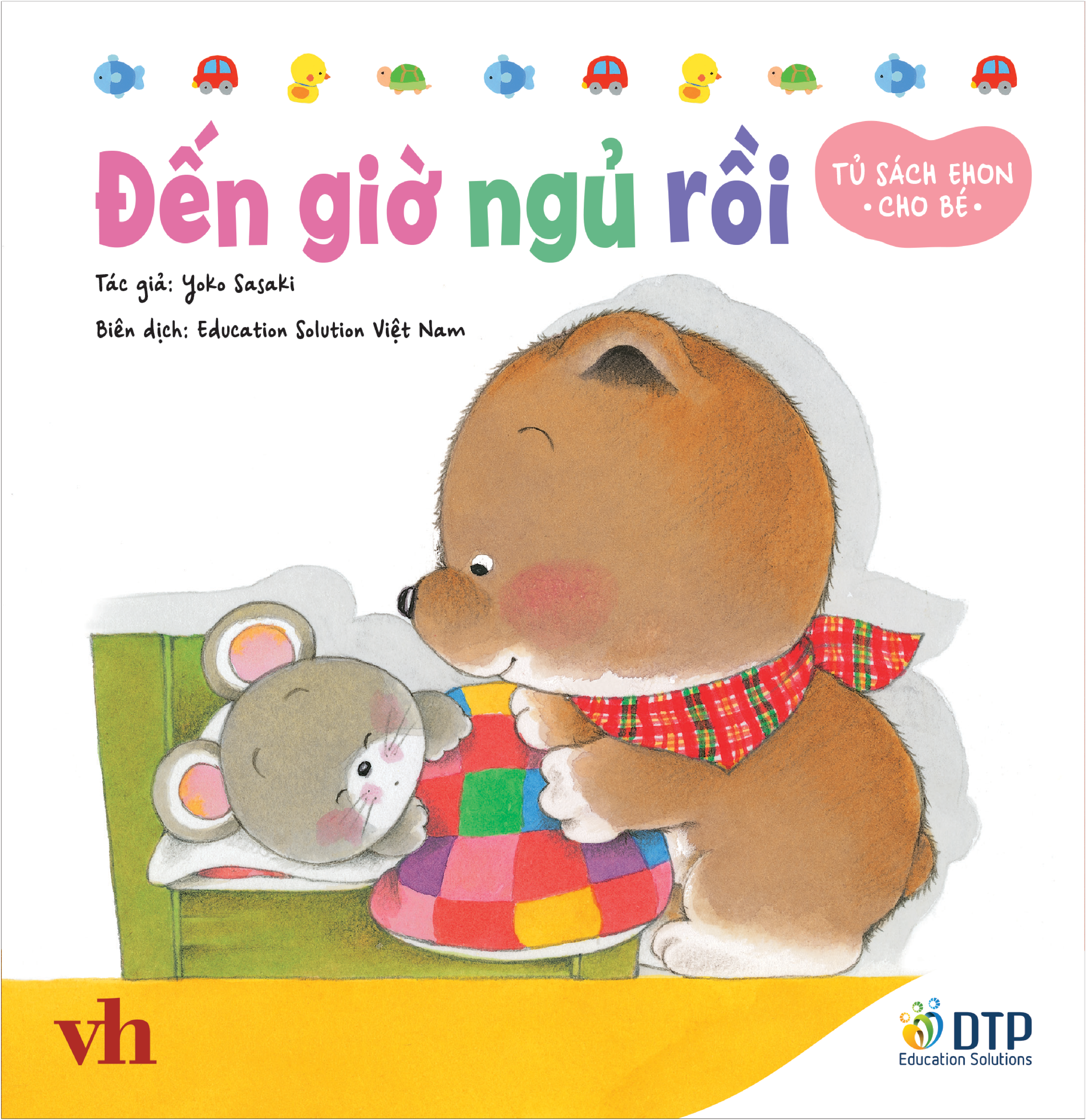 tủ sách ehon cho bé - đến giờ ngủ rồi - bìa cứng - Ảnh 2