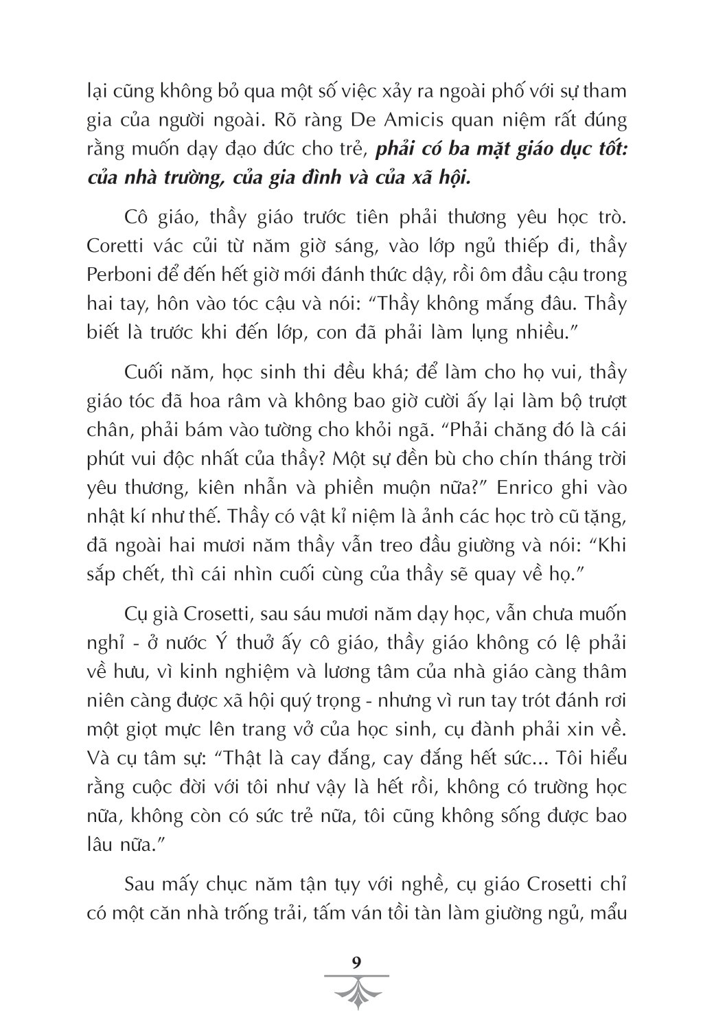 văn học ý - tác phẩm chọn lọc - những tấm lòng cao cả (tái bản 2022) - Ảnh 6