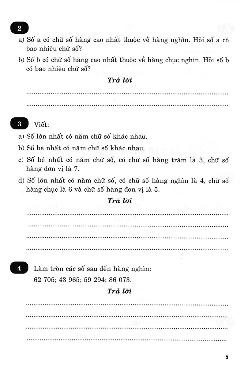 vở bài tập nâng cao toán 4 - tập 1 (bám sát sgk chân trời sáng tạo) - Ảnh 8