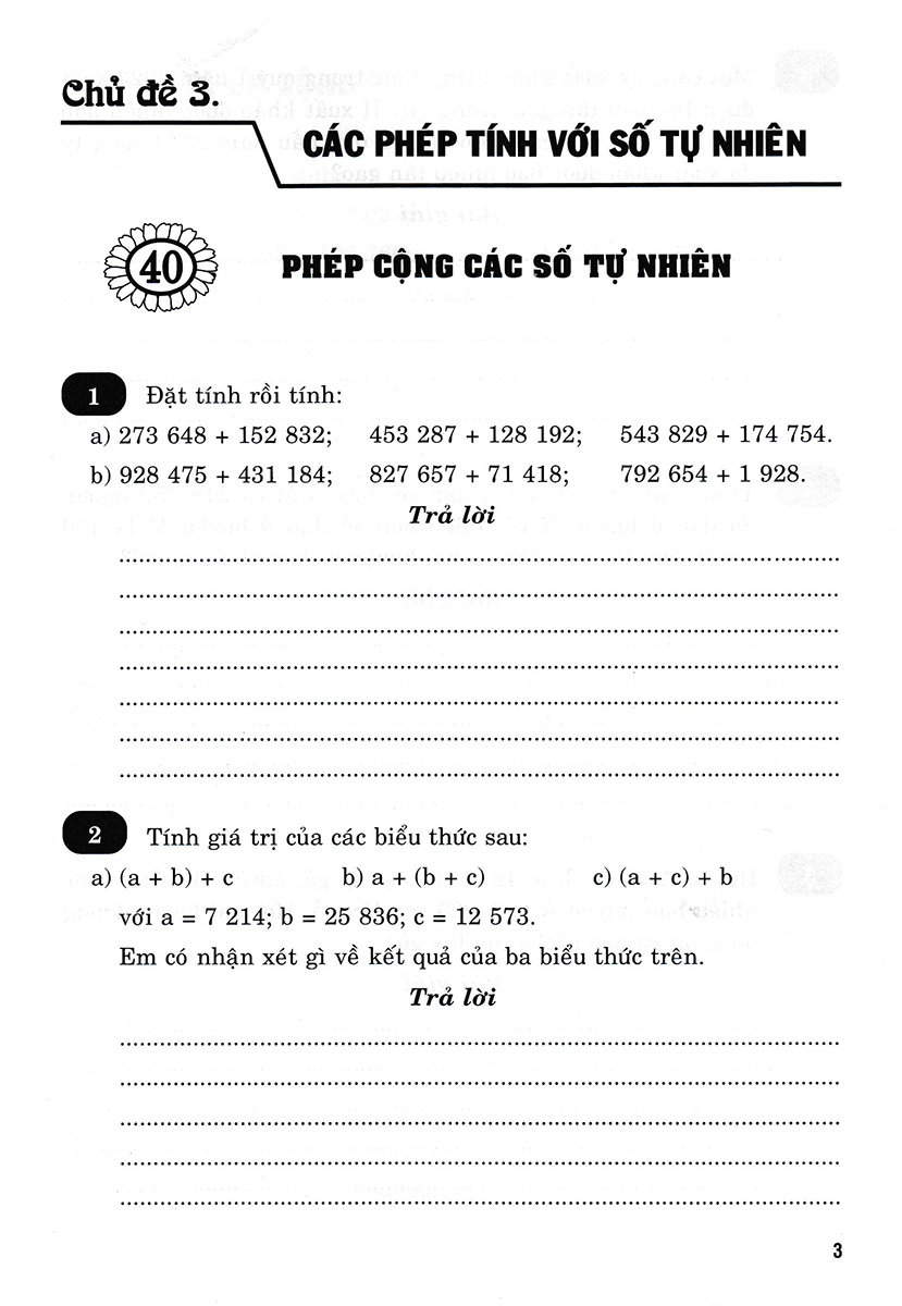 vở bài tập nâng cao toán 4 - tập 2 (bám sát sgk chân trời sáng tạo) - Ảnh 6