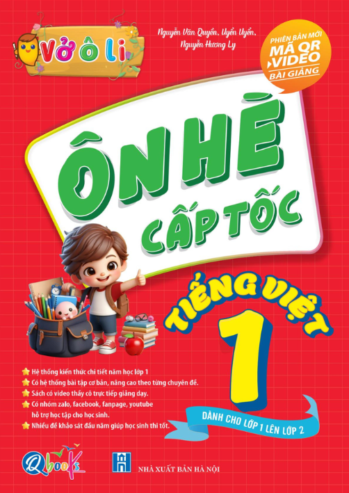 Vở Ô Li - Ôn Hè Cấp Tốc - Tiếng Việt 1 - Dành Cho Lớp 1 Lên Lớp 2 - Ảnh 2