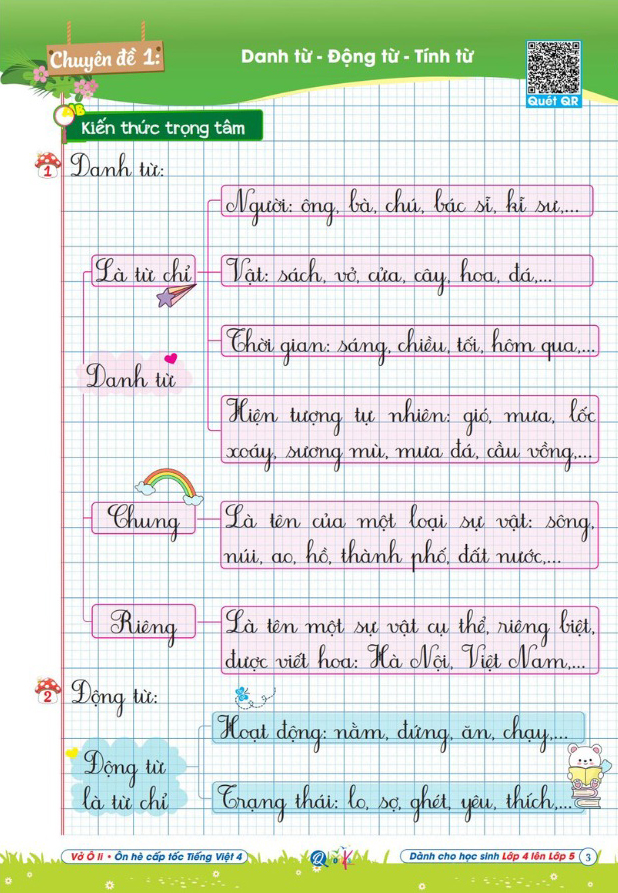 Vở Ô Li - Ôn Hè Cấp Tốc - Tiếng Việt 4 - Dành Cho Lớp 4 Lên Lớp 5 - Ảnh 6