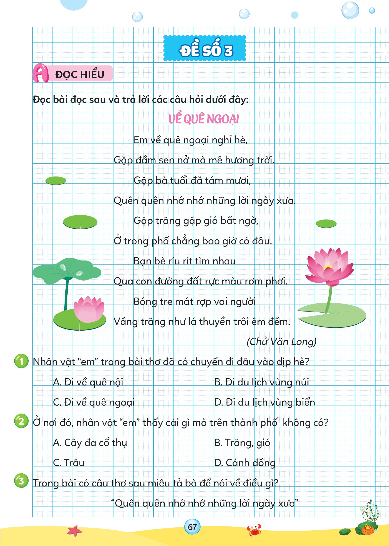 Vở Ôn Hè Tiếng Việt 3 - Dùng Cho Học Sinh Lớp 3 Lên Lớp 4 - Ảnh 9
