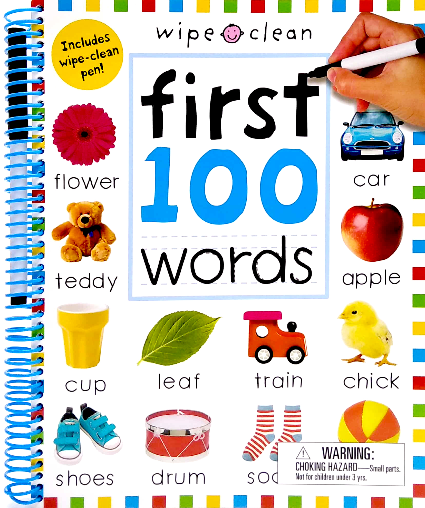 wipe clean: first 100 words - extended edition: includes wipe-clean pen - Ảnh 2