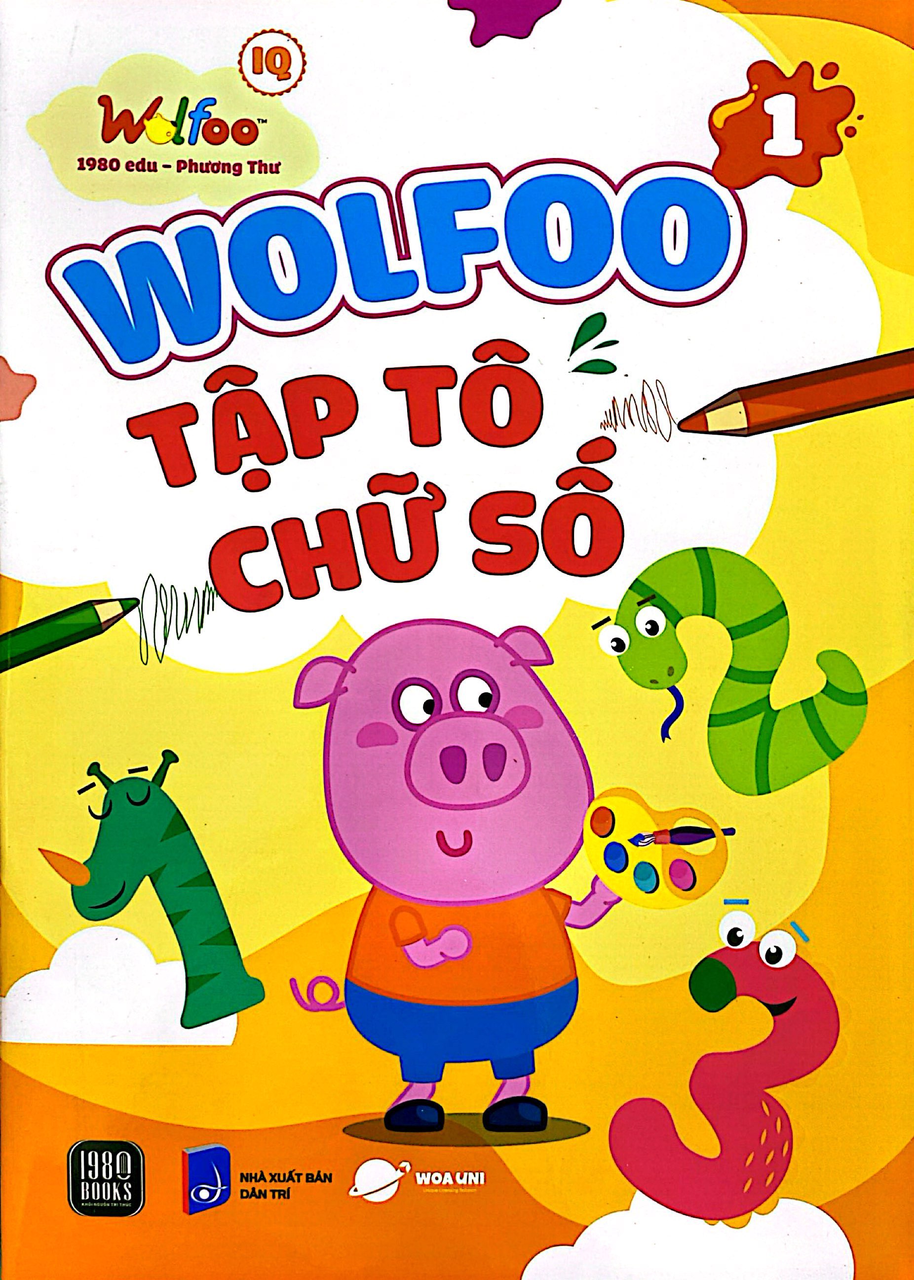 wolfoo iq - wolfoo tập tô chữ số - tập 1 - Ảnh 3