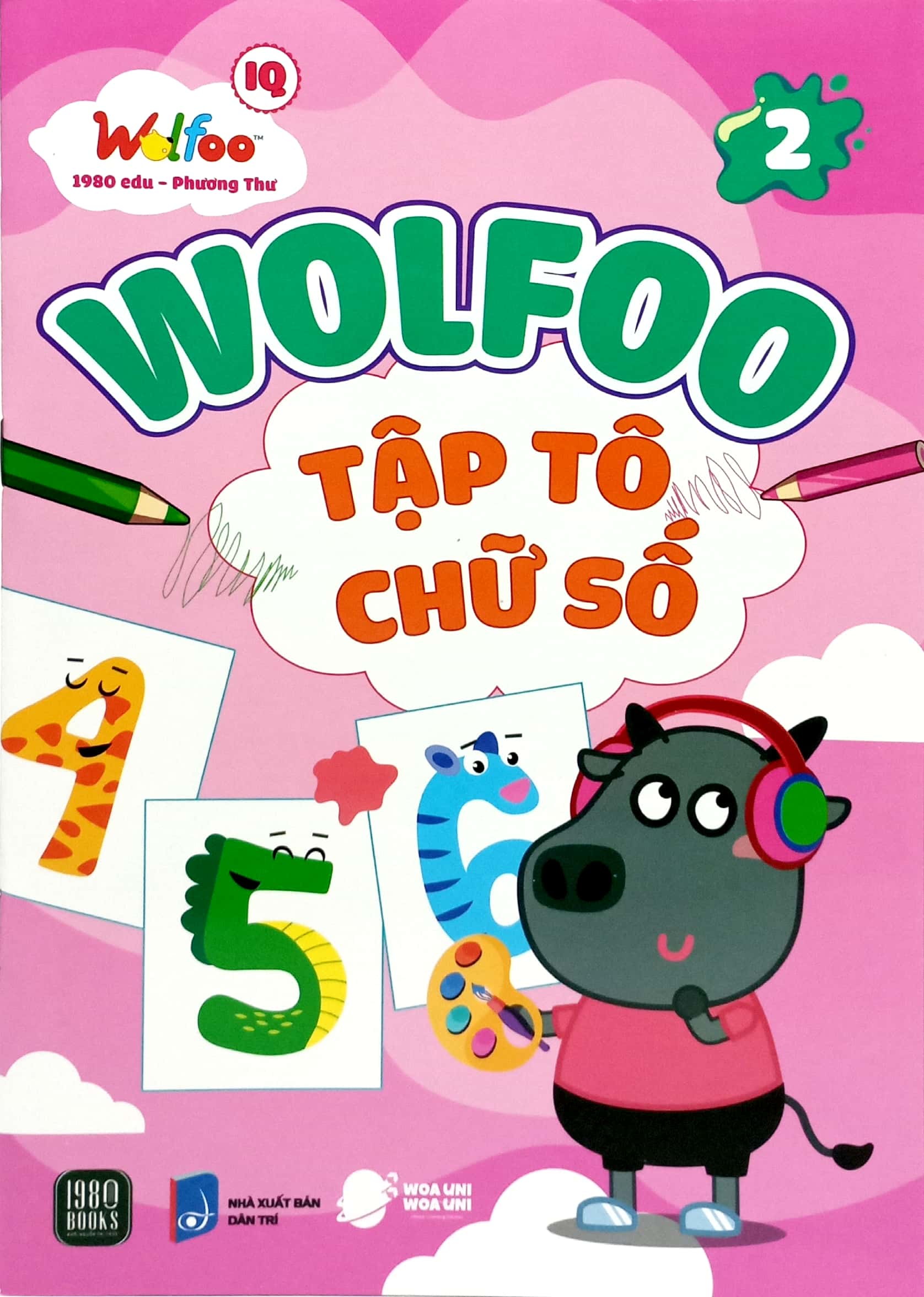 wolfoo iq - wolfoo tập tô chữ số - tập 2 - Ảnh 3