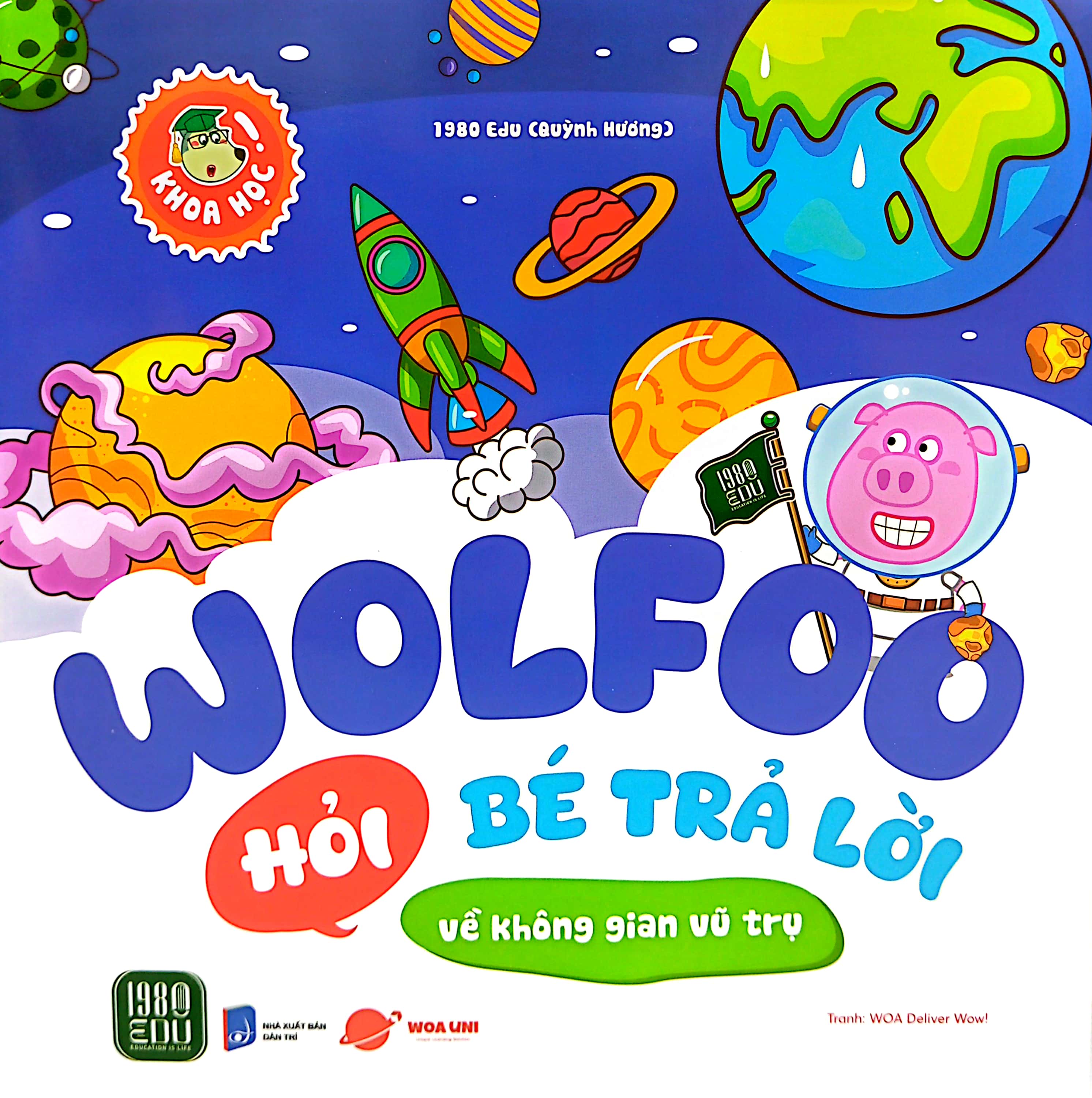 wolfoo khoa học - wolfoo hỏi bé trả lời - về không gian vũ trụ - Ảnh 3