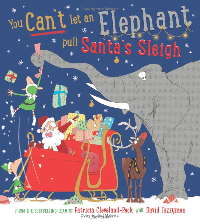 you can't let an elephant pull santa's sleigh - Ảnh 4